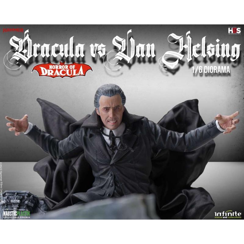 Horror Of Dracula Dracula Vs Van Helsing 1/6 Diorama Infinite Statue