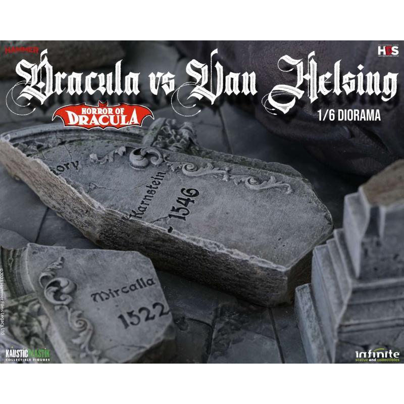 Horror Of Dracula Dracula Vs Van Helsing 1/6 Diorama Infinite Statue