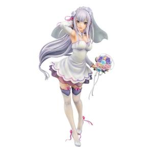 Re:Zero Starting Life In Another World 1/7 Emilia Wedding Ver Phat!