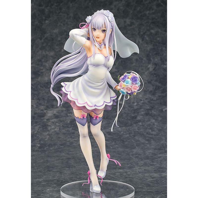 Re:Zero Starting Life In Another World 1/7 Emilia Wedding Ver Phat!