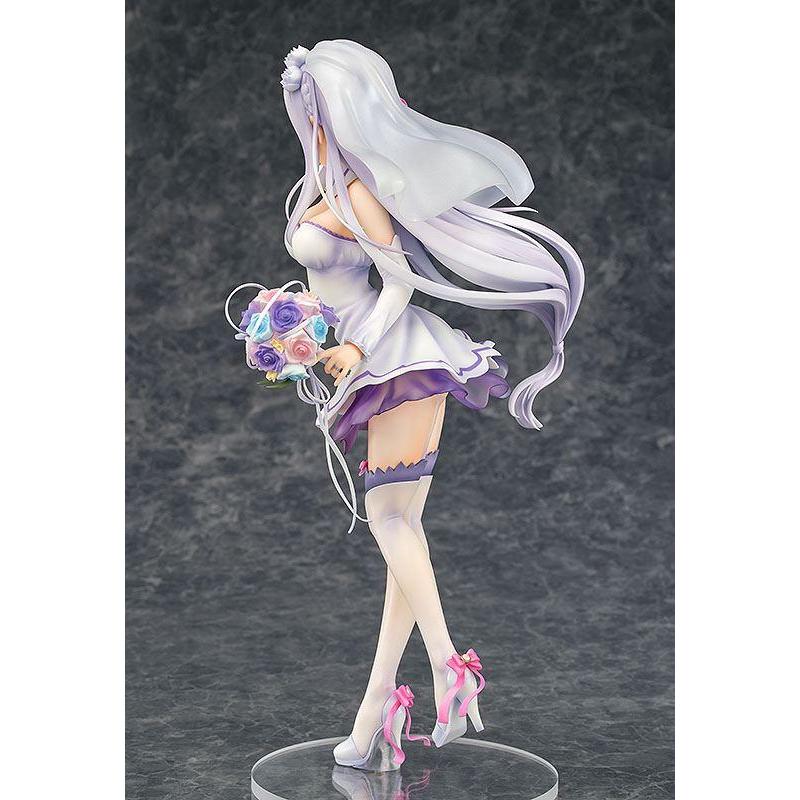 Re:Zero Starting Life In Another World 1/7 Emilia Wedding Ver Phat!