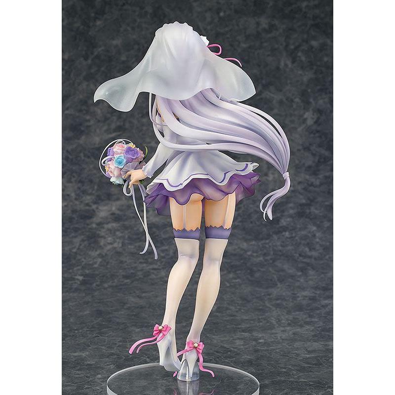 Re:Zero Starting Life In Another World 1/7 Emilia Wedding Ver Phat!