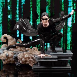 The Matrix Diorama Gallery Trinity Diamond Select Toys