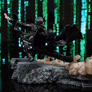 The Matrix Diorama Gallery Trinity Diamond Select Toys