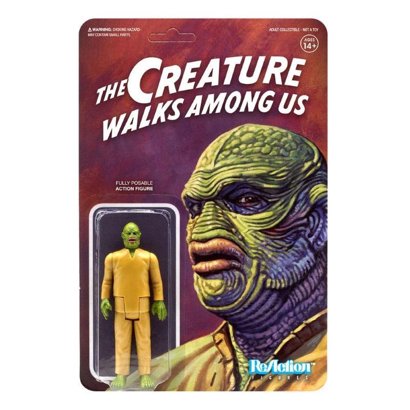 Universal Monsters Reaction The Creature Walks Among Us Super 7
