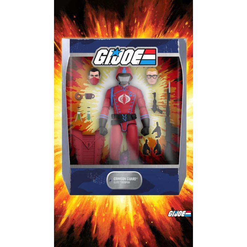 Gi Joe Ultimates Wave 5 Cobra Crimson Guard Super 7