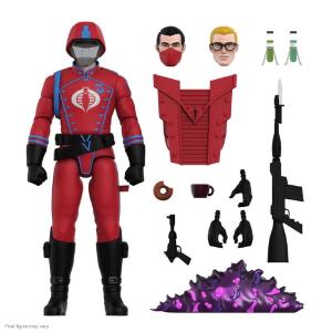 Gi Joe Ultimates Wave 5 Cobra Crimson Guard Super 7