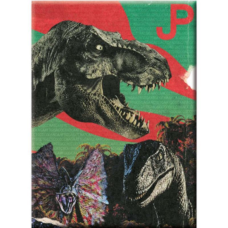 Jurassic Park Collage Flat Aquarius Entertainment