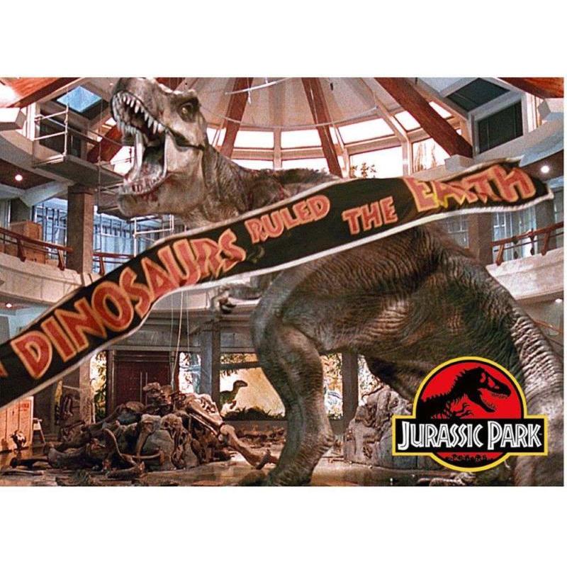 Jurassic Park T-Rex Banner Flat Aquarius Entertainment