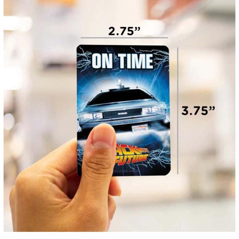 Back To The Future Double Sided Aquarius Entertainment