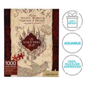Harry Potter Marauders Map 1000pcs Aquarius Entertainment