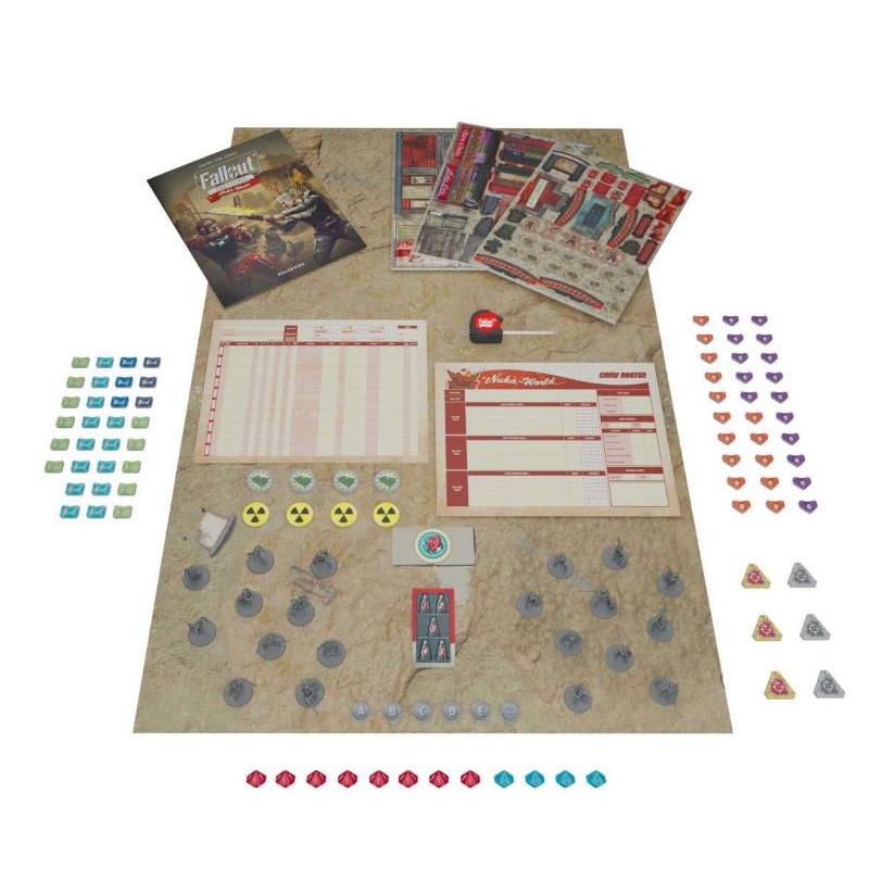 Fallout Factions Nuka World Starter Set Modiphius