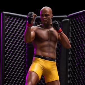 UFC Art Scale 1/10 Anderson "Spider" Silva Signed Ver Deluxe Iron Studios