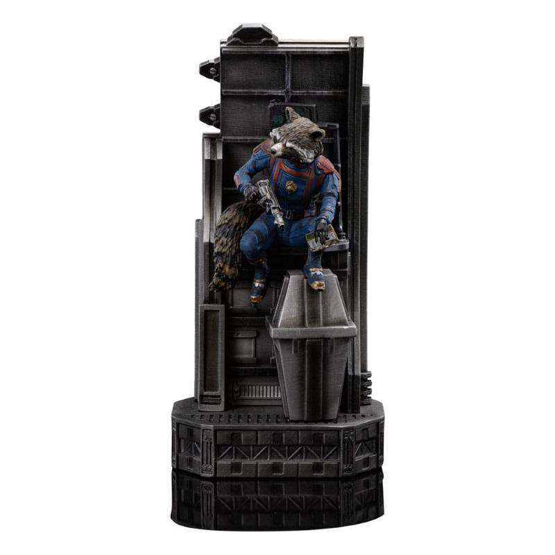 Marvel Art Scale 1/10 Guardians of the Galaxy Vol. 3 Rocket Racoon Iron Studios