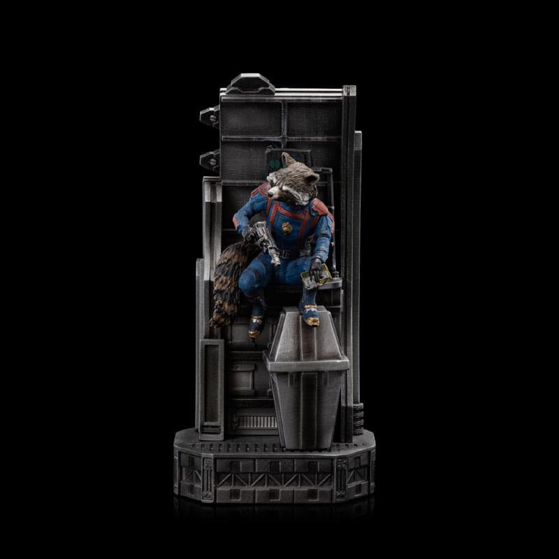 Marvel Art Scale 1/10 Guardians of the Galaxy Vol. 3 Rocket Racoon Iron Studios