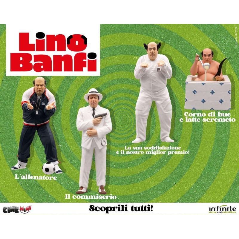 Lino Banfi Il Commiserio Cinemini Infinite Statue