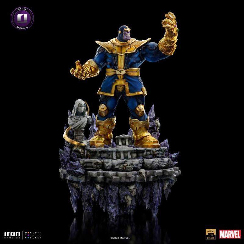 Marvel Deluxe BDS Art Scale 1/10 Thanos Infinity Gaunlet Diorama Iron Studios