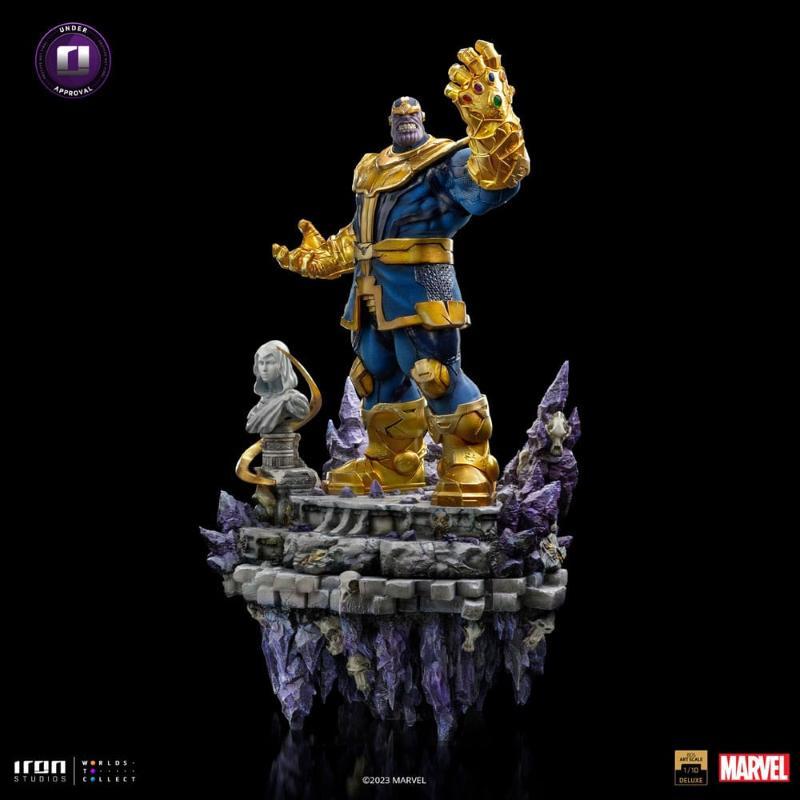 Marvel Deluxe BDS Art Scale 1/10 Thanos Infinity Gaunlet Diorama Iron Studios