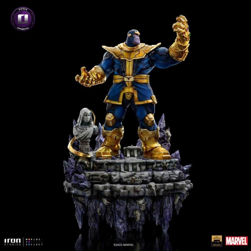Marvel Deluxe BDS Art Scale 1/10 Thanos Infinity Gaunlet Diorama Iron Studios