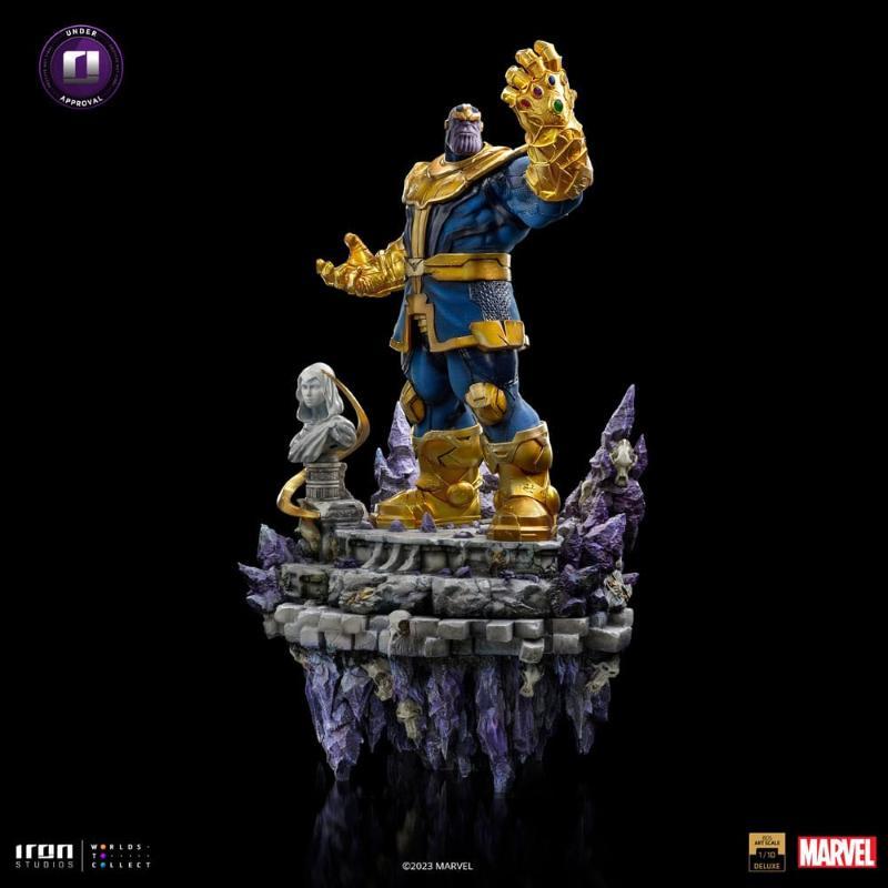 Marvel Deluxe BDS Art Scale 1/10 Thanos Infinity Gaunlet Diorama Iron Studios