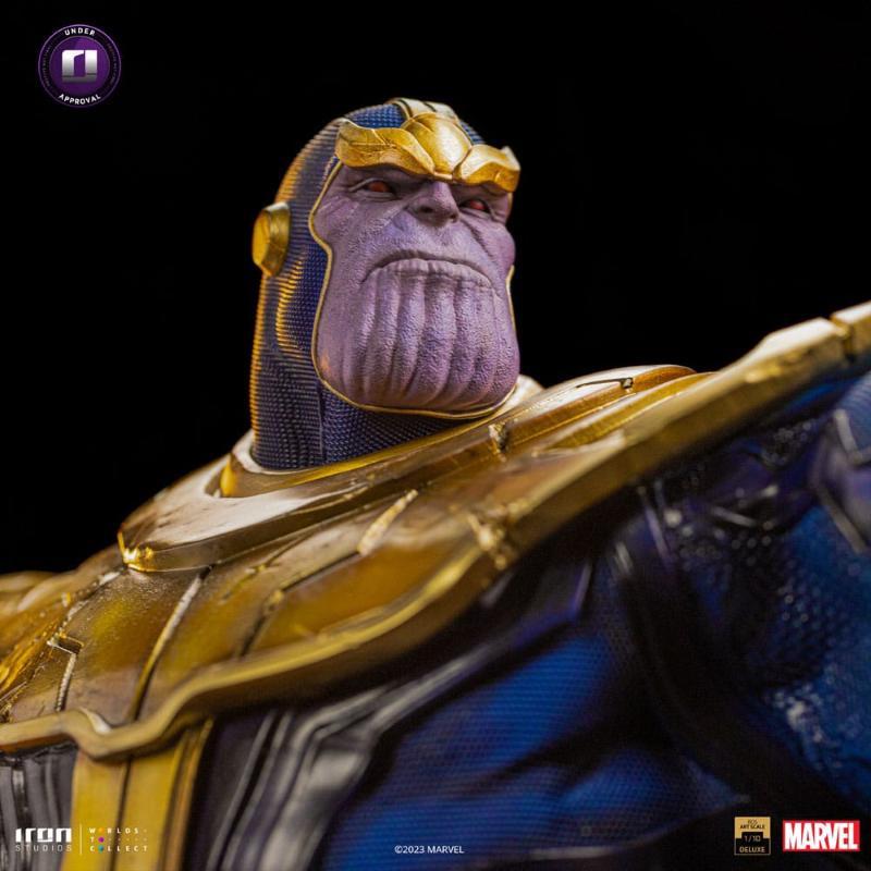 Marvel Deluxe BDS Art Scale 1/10 Thanos Infinity Gaunlet Diorama Iron Studios