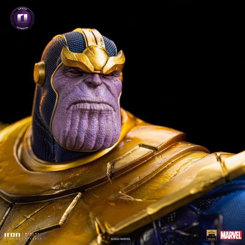 Marvel Deluxe BDS Art Scale 1/10 Thanos Infinity Gaunlet Diorama Iron Studios