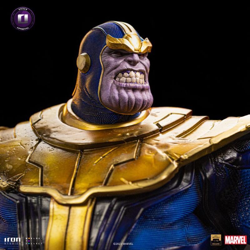 Marvel Deluxe BDS Art Scale 1/10 Thanos Infinity Gaunlet Diorama Iron Studios
