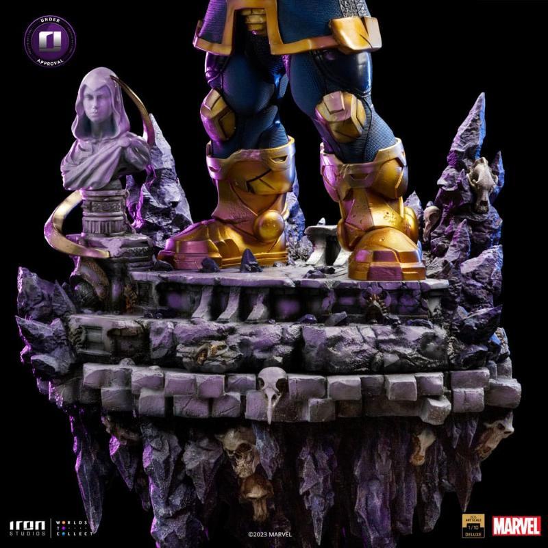 Marvel Deluxe BDS Art Scale 1/10 Thanos Infinity Gaunlet Diorama Iron Studios