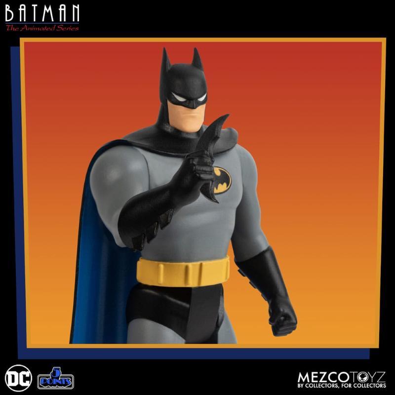 DC Comics Batman: The Animated Series 5 Points Set (4) Mezco Toyz