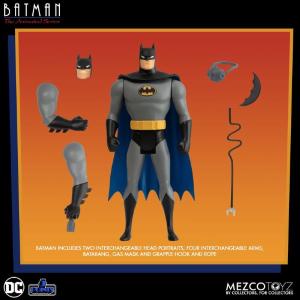 DC Comics Batman: The Animated Series 5 Points Set (4) Mezco Toyz