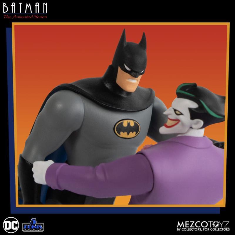 DC Comics Batman: The Animated Series 5 Points Set (4) Mezco Toyz