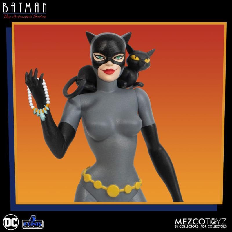 DC Comics Batman: The Animated Series 5 Points Set (4) Mezco Toyz