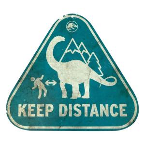 Jurassic World Warning Signs Factory Entertainment