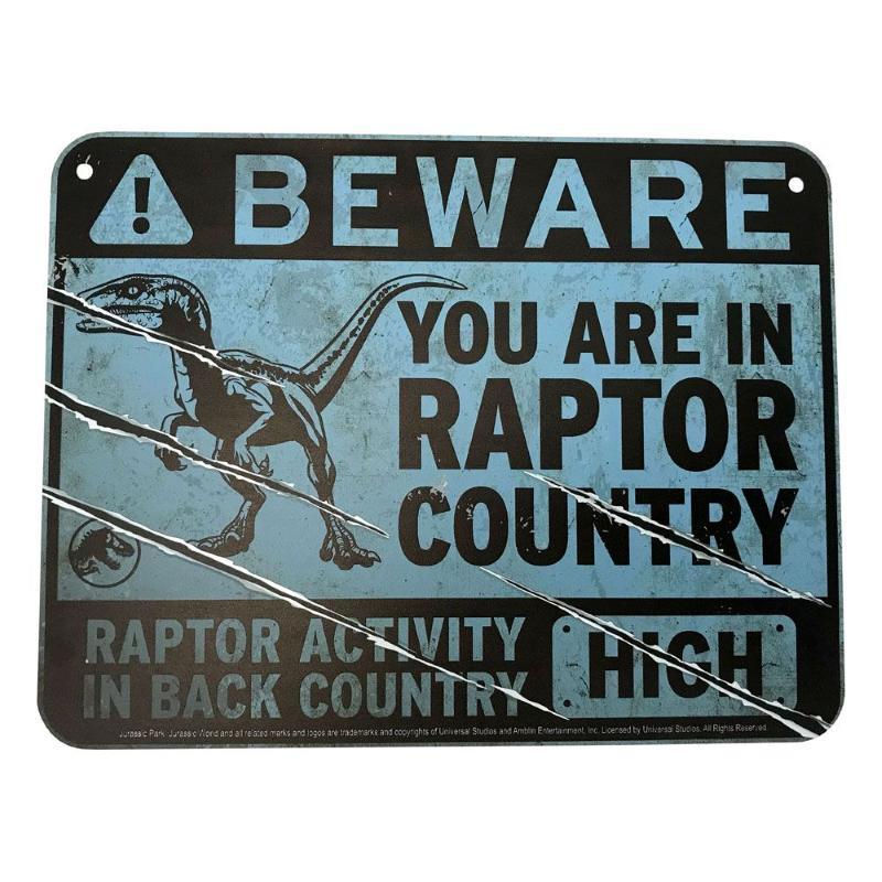 Jurassic World Warning Signs Factory Entertainment