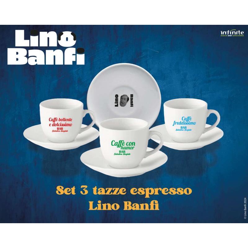 Lino Banfi Espresso Set Infinite Statue