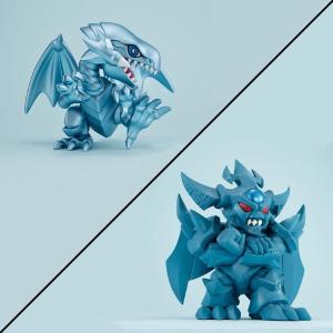 Yu-Gi-Oh! Duel Monsters Megatoon Blue Eyes White Dragon & Obelisk the Tormentor with gift Megahouse