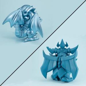 Yu-Gi-Oh! Duel Monsters Megatoon Blue Eyes White Dragon & Obelisk the Tormentor with gift Megahouse