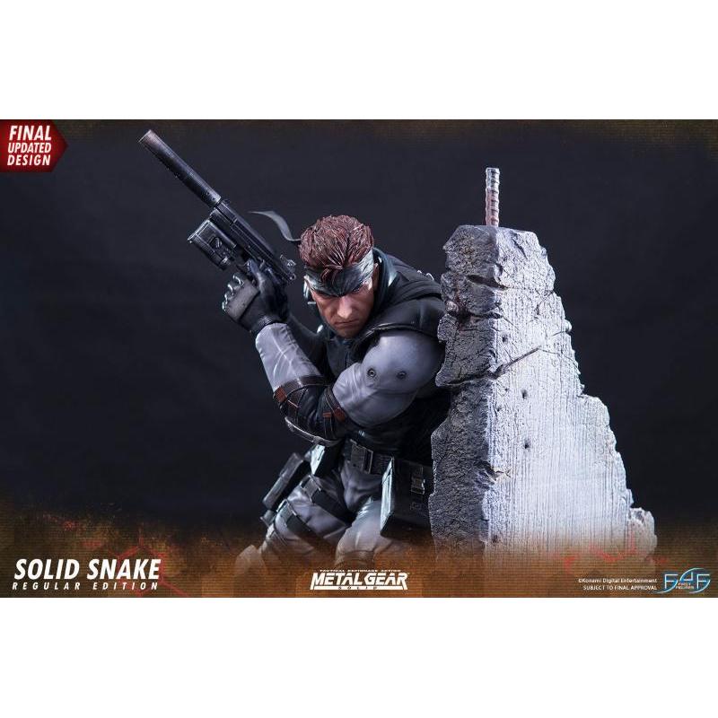 Metal Gear Solid Solid Snake Regular Version FIRST 4 FIGURES (F4F)