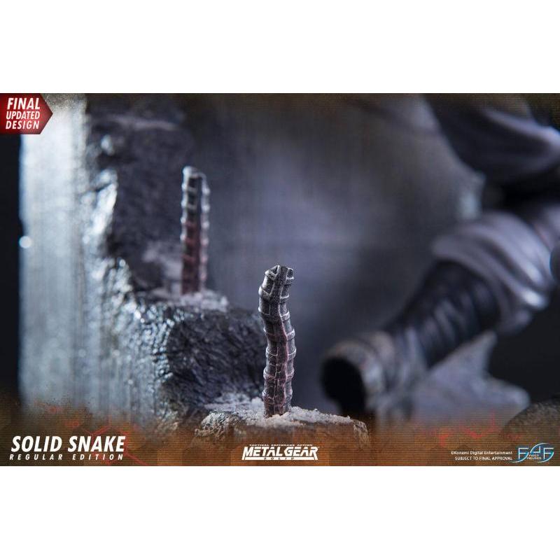 Metal Gear Solid Solid Snake Regular Version FIRST 4 FIGURES (F4F)