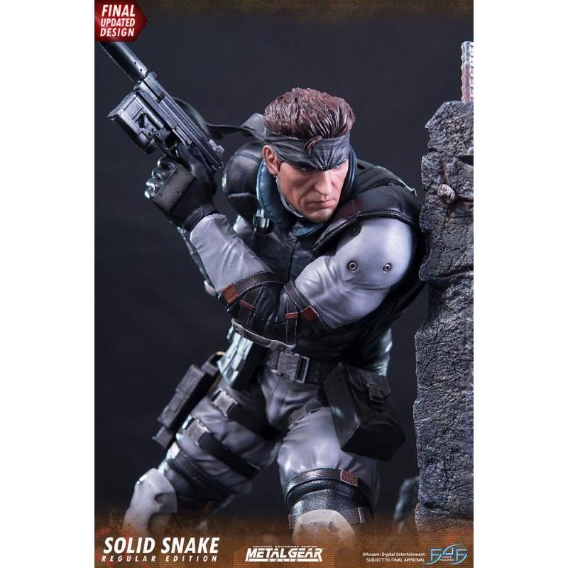 Metal Gear Solid Solid Snake Regular Version FIRST 4 FIGURES (F4F)