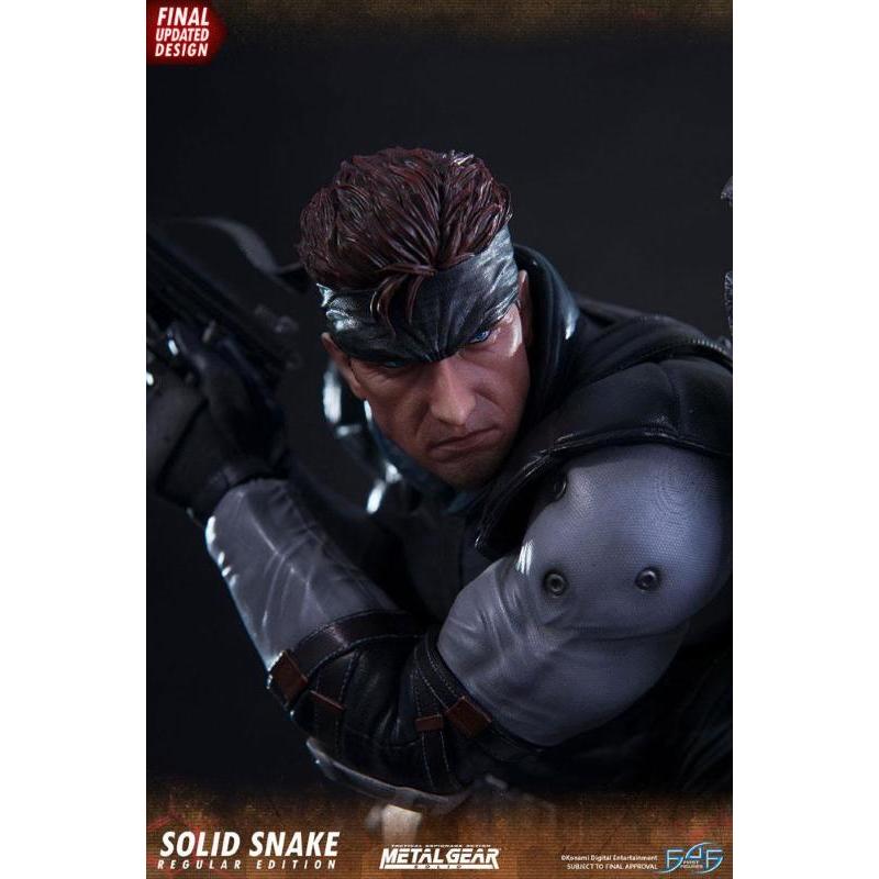 Metal Gear Solid Solid Snake Regular Version FIRST 4 FIGURES (F4F)