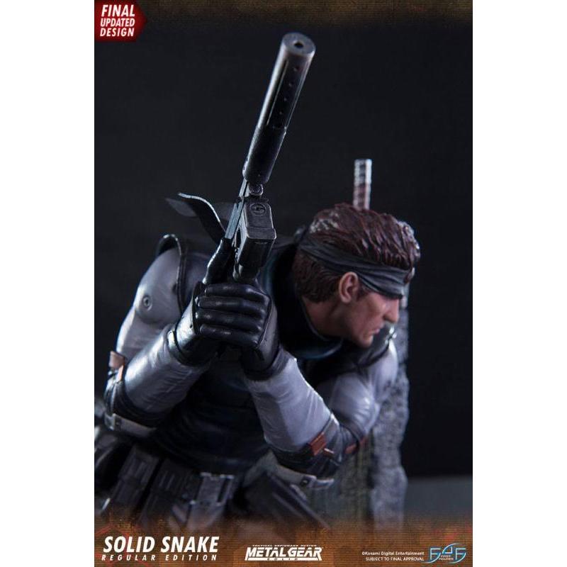 Metal Gear Solid Solid Snake Regular Version FIRST 4 FIGURES (F4F)