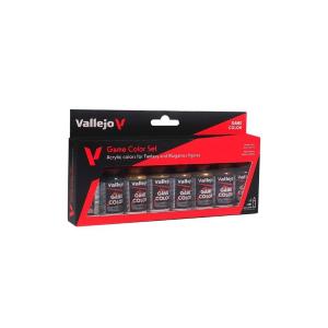 Game Color Set 72303 Metallic Colors Vallejo