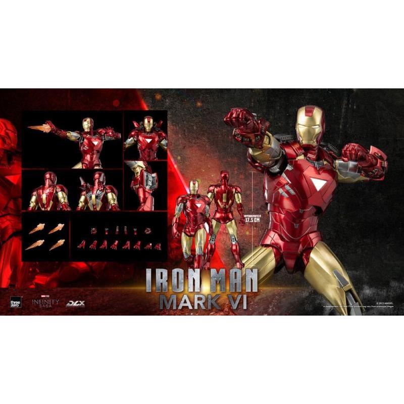 Infinity Saga DLX Iron Man Mark VI Threezero