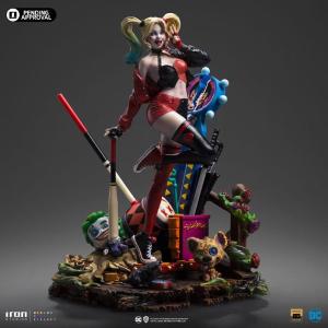 Dc Comics Gotham City Sirens Art Scale 1/10 Deluxe Harley Quinn Iron Studios