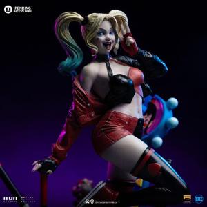 Dc Comics Gotham City Sirens Art Scale 1/10 Deluxe Harley Quinn Iron Studios