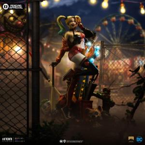 Dc Comics Gotham City Sirens Art Scale 1/10 Deluxe Harley Quinn Iron Studios