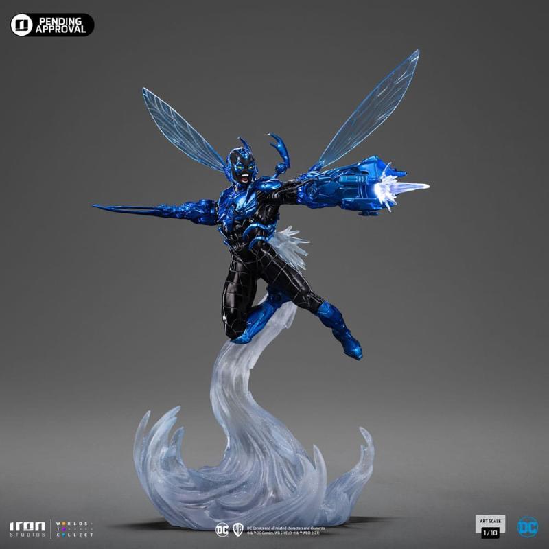 Dc Comics Blue Beetle Art Scale 1/10 Blue Beetle Iron Studios