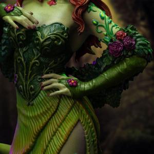 Dc Comics Gotham City Sirens Art Scale 1/10 Deluxe Poison Ivy Iron Studios