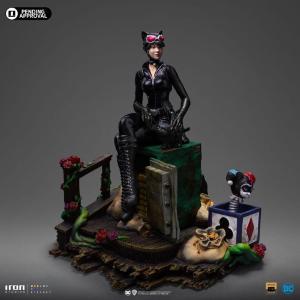 Dc Comics Gotham City Sirens Deluxe Art Scale 1/10 Catwoman Iron Studios